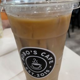Iced Hazelnut Coffee Iced Hazelnut Coffee