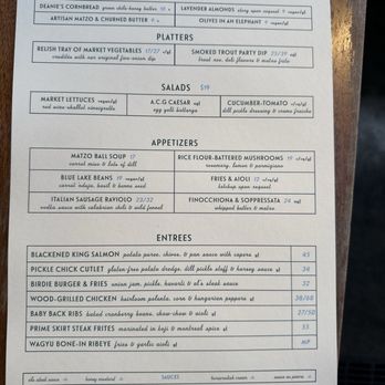 Birdie G's - Menu - American Near Me - Santa Monica, California Birdie G's - Menu - American Near Me - Santa Monica, California