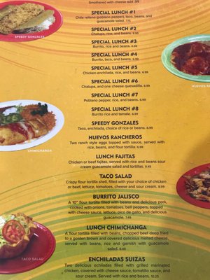 Menu photo 3 La Fiesta Mexican Restaurant Mcpherson, KS