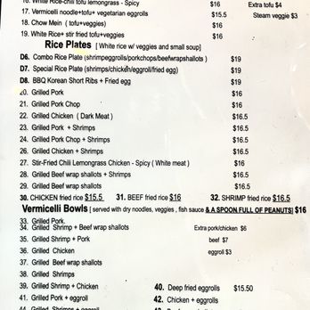 Pho Avenue - Menu part 3/3 as of October 2023 - Vietnamese Near Me - Mountain View, California Pho Avenue - Menu part 3/3 as of October 2023 - Vietnamese Near Me - Mountain View, California