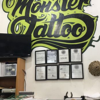 Monster Tattoo - Inside the shop - Piercing Near Me - Cancún, ROO Monster Tattoo - Inside the shop - Piercing Near Me - Cancún, ROO