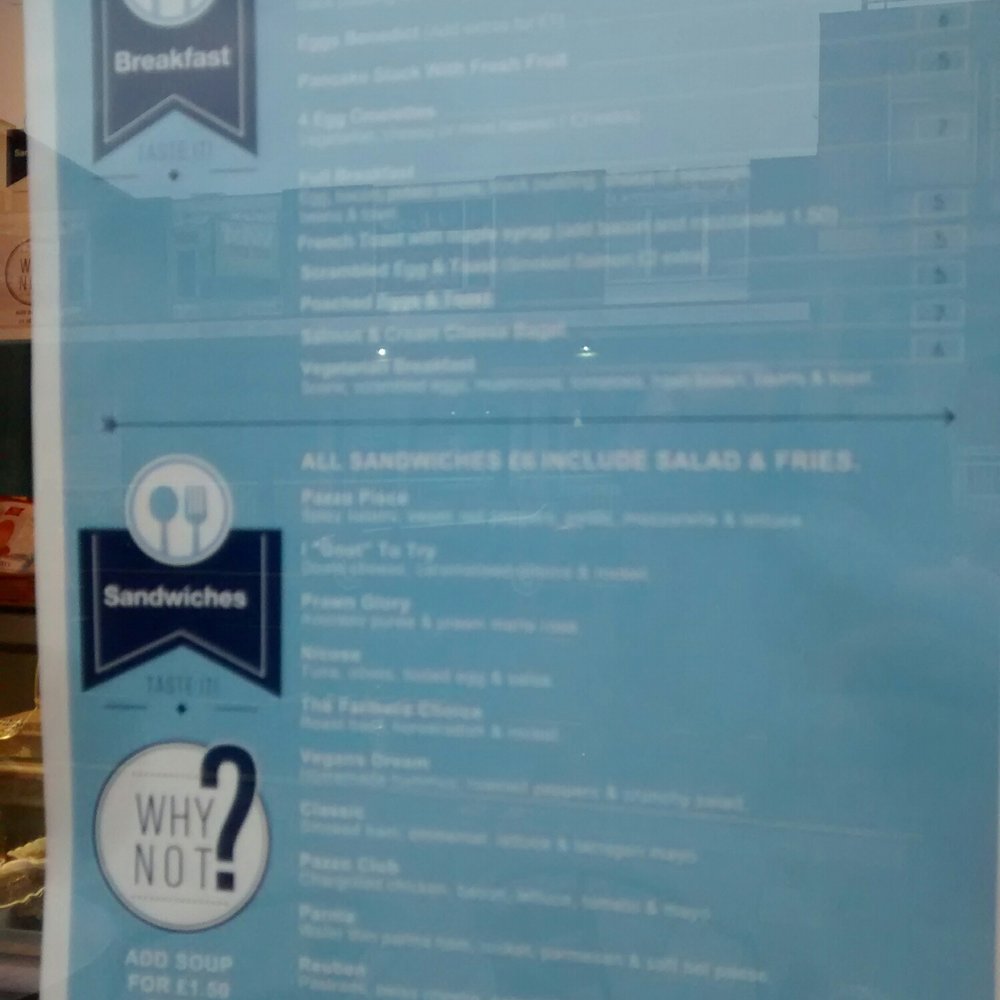 Pazzo - Menu - Italian Near Me - Glasgow, GLG