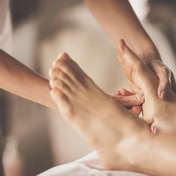 Foot Heaven - Focused reflexology work to ease foot tension and soothe tired soles.