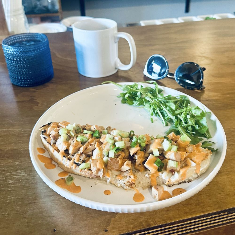 Get Toasted - The buffalo chicken toast - Breakfast & Brunch Near Me - Riverbank, California