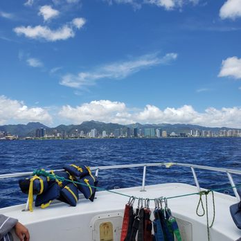 X-Treme Parasail - View headed out to parasail - Parasailing Near Me - Honolulu, Hawaii X-Treme Parasail - View headed out to parasail - Parasailing Near Me - Honolulu, Hawaii