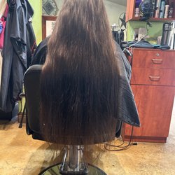 Rumors Salon & Boutique - Before the Much-Needed Hair Cut!!