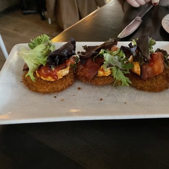 Root & Bone Indianapolis - Fried Green Tomato BLT - American Near Me - Indianapolis, Indiana Root & Bone Indianapolis - Fried Green Tomato BLT - American Near Me - Indianapolis, Indiana