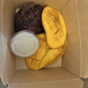 BKK Street Thai Eatery - Mango sticky rice (seasonal) - Thai Near Me - Hawthorne, California BKK Street Thai Eatery - Mango sticky rice (seasonal) - Thai Near Me - Hawthorne, California
