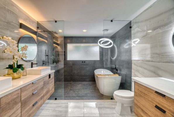 Bathroom Remodeling - SGH Development elevates your bathroom remodeling experience with custom designs and complimentary design consultations to ensure your vision comes to life. We understand that a bathroom is not just a utility space but a sanctuary for relaxation and rejuvenation.
Our approach blends your unique style preferences with our expertise to create a bathroom that’s both elegant and functional. From initial concept through to completion, our team guides you every step of the way, ensuring that every detail aligns with your expectations. Bathroom Remodeling - SGH Development elevates your bathroom remodeling experience with custom designs and complimentary design consultations to ensure your vision comes to life. We understand that a bathroom is not just a utility space but a sanctuary for relaxation and rejuvenation.
Our approach blends your unique style preferences with our expertise to create a bathroom that’s both elegant and functional. From initial concept through to completion, our team guides you every step of the way, ensuring that every detail aligns with your expectations.