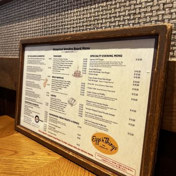 Eggs 'n Things 木製メニューボード EGGS 'N THINGS 銀座店 - Updated May 2026 - 169 Photos & 57 Reviews