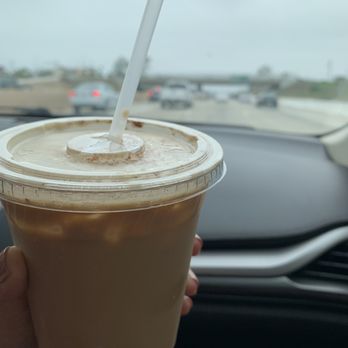 ESB Cafe - Iced horchata latte with oat milk - Coffee & Tea Near Me - Encinitas, California