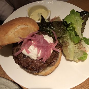 Amelie - Lamb burger - French Near Me - New York, New York Amelie - Lamb burger - French Near Me - New York, New York