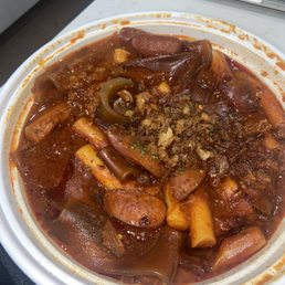 mala with wide sweet potato vermicelli