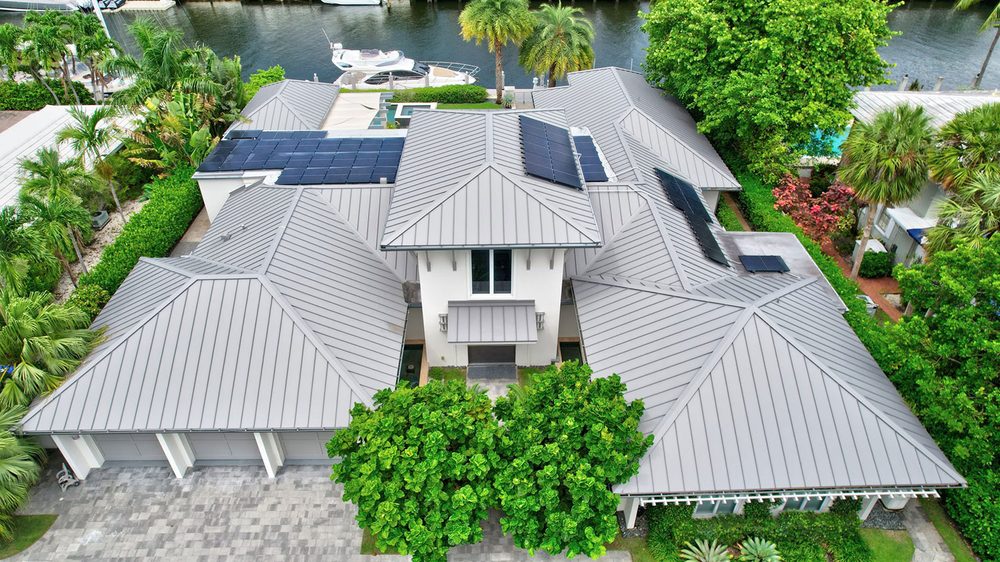 Slide of Bison Roofing & Solar