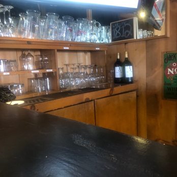 1812 Grillhouse & Bar - bar counter with wine glasses - Bars Near Me - Schomberg, Ontario 1812 Grillhouse & Bar - bar counter with wine glasses - Bars Near Me - Schomberg, Ontario