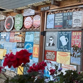 The Monarch Pub & Restaurant - Humorous wall in the Patio - Pubs Near Me - Pacific Grove, California The Monarch Pub & Restaurant - Humorous wall in the Patio - Pubs Near Me - Pacific Grove, California
