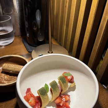 Restaurant Gish - Dessert of strawberry tart was good. - New American Near Me - Santa Clara, California Restaurant Gish - Dessert of strawberry tart was good. - New American Near Me - Santa Clara, California