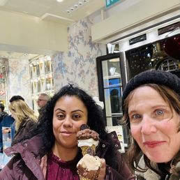 I don't know what I loved more the cone or the gelato! I don't know what I loved more the cone or the gelato!