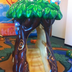 LA Fitness - Fun tree slide!!!