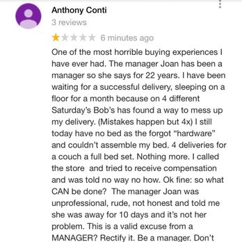 Photo of Bob's Discount Furniture - Forest Hills, NY, United States. A Gmail review