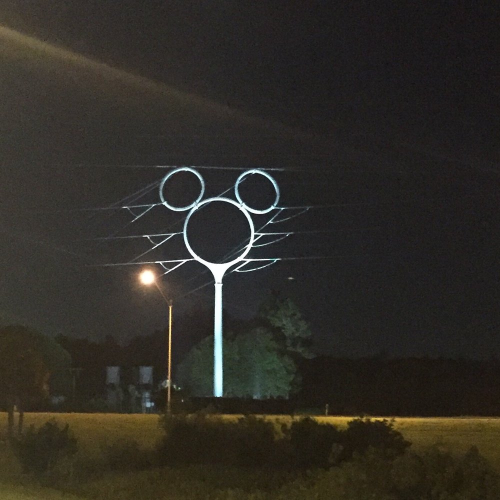 Mickey Mouse Power Line - Local Flavor Near Me - Celebration, Florida Mickey Mouse Power Line - Local Flavor Near Me - Celebration, Florida