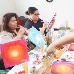 Creative Faces for kids - Paint party