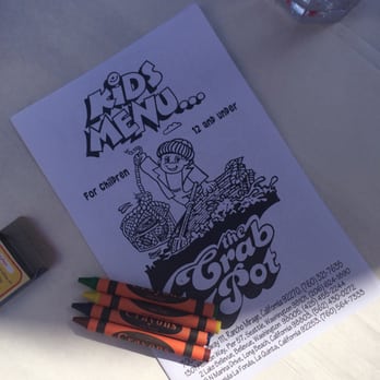 The Crab Pot - You best bet I'll be coloring on this. - Seafood Near Me - Long Beach, California