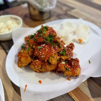 Ttobongee Chicken - 2. Yang Nyum Chicken Boneless (Half) - Korean Near Me - Santa Clara, California Ttobongee Chicken - 2. Yang Nyum Chicken Boneless (Half) - Korean Near Me - Santa Clara, California