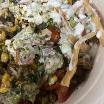 CAVA - Created my own bowl - Mediterranean Near Me - Whittier, California