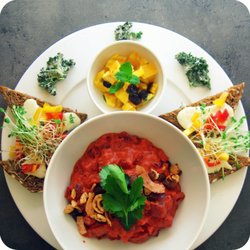Prana Kafé - Sweet potato korma
