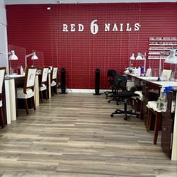 Red 6 Nails