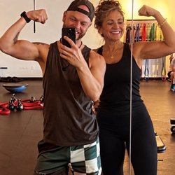 Coach Mychael at TLG after an amazing class