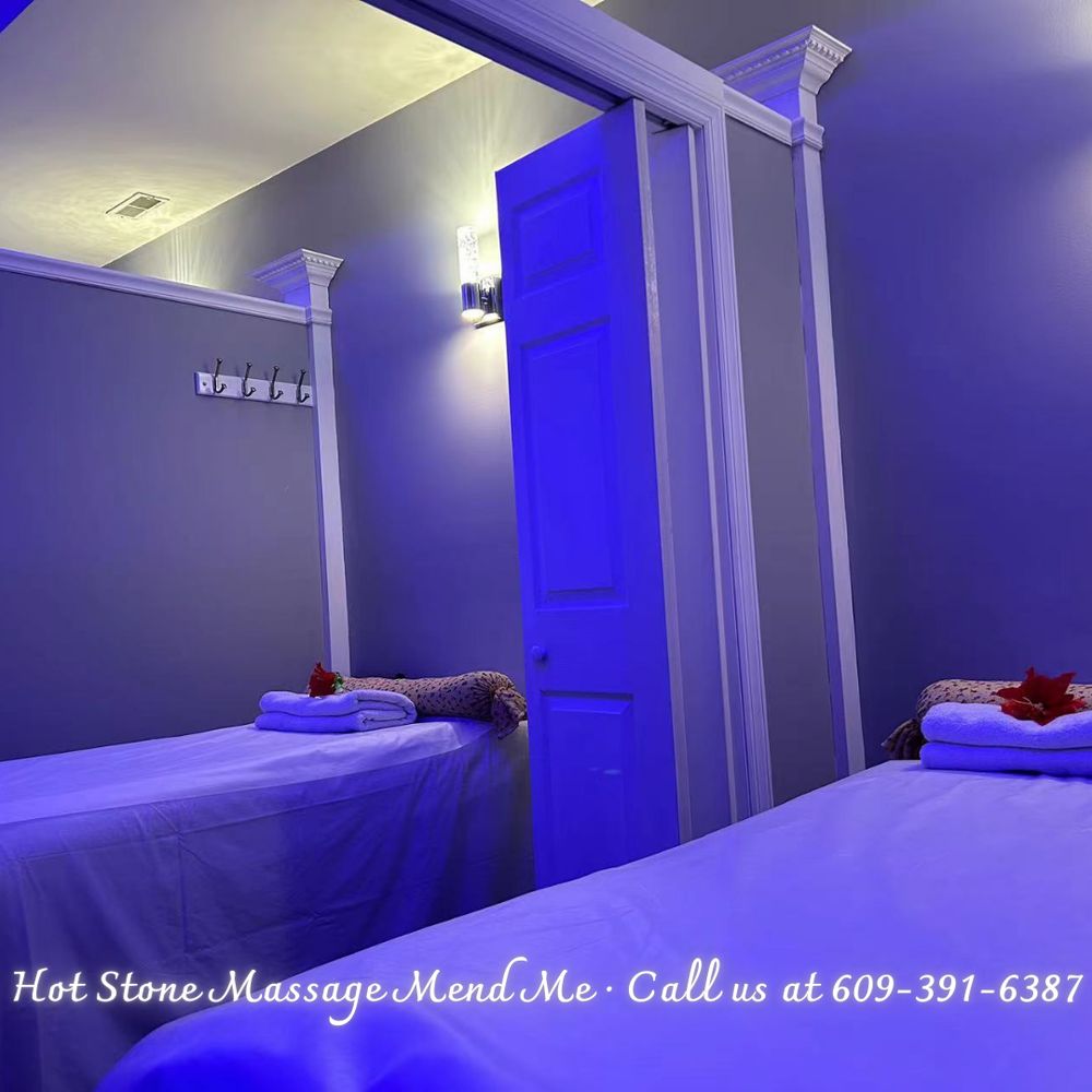 Hot Stone Massage Mend Me Logo