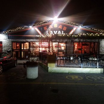 Kabab Laval - the outside of a restaurant at night - Mediterranean Near Me - Laval, Quebec Kabab Laval - the outside of a restaurant at night - Mediterranean Near Me - Laval, Quebec