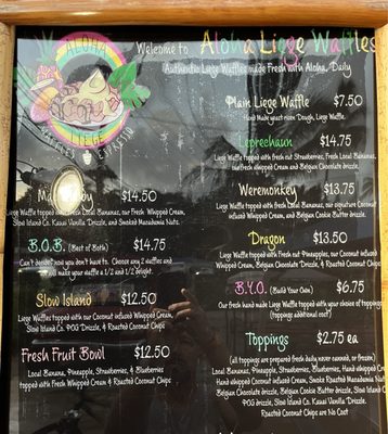 Menu photo 5 Aloha Liege Waffles & Espresso Lihue, HI Menu photo 5 Aloha Liege Waffles & Espresso Lihue, HI