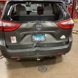 Mavis Tires & Brakes - Mavis smashed up our van. Over $12,000.00 in damage.