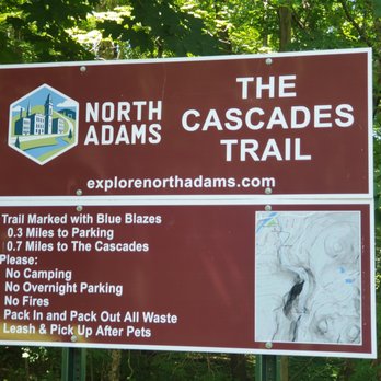 Cascade Waterfall - Hiking Near Me - North Adams, Massachusetts