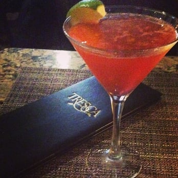Tresca - Perfectly shaken cosmopolitan with fresh lime juice! - Italian Near Me - Boston, Massachusetts