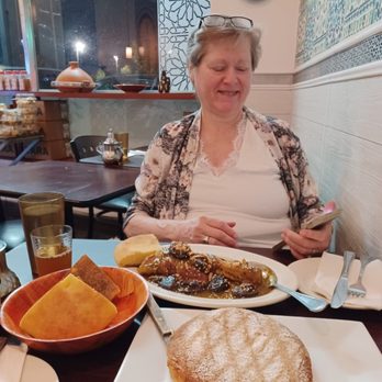Fettoosh - Chicken Bastille, lamb tangine, fresh hot bread, beautiful decor - Moroccan Near Me - Arlington, Virginia Fettoosh - Chicken Bastille, lamb tangine, fresh hot bread, beautiful decor - Moroccan Near Me - Arlington, Virginia