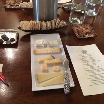 Jessup Cellars - Awesome cheese pairing with the tasting - Wine Tasting Room Near Me - Yountville, California Jessup Cellars - Awesome cheese pairing with the tasting - Wine Tasting Room Near Me - Yountville, California