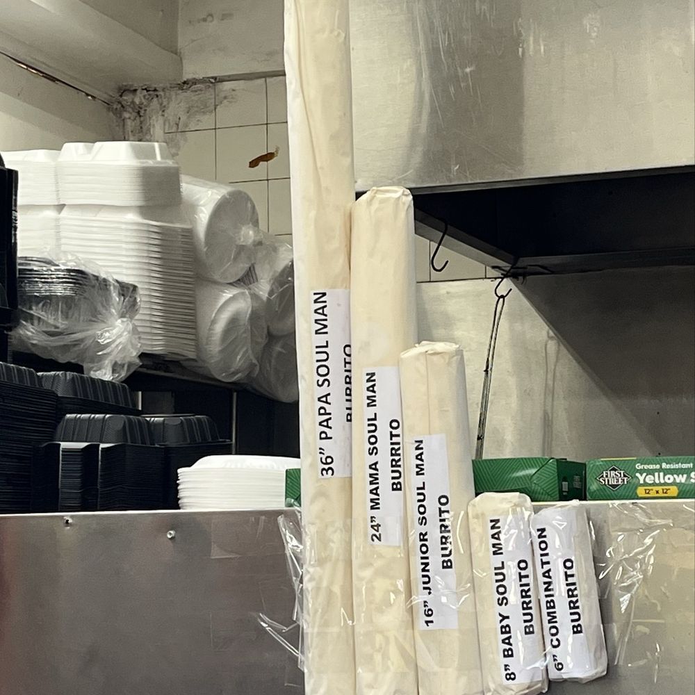 Sr Cliff's - Not even joking this is how the burritos look - Mexican Near Me - Compton, California
