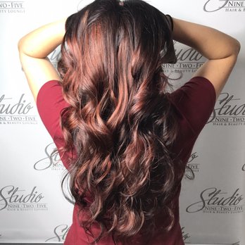 Nine Two Five Salon - Anthony has done it once again  I asked for a custom Burgundy with some violet and he never fails!! - Makeup Artists Near Me - Pleasanton, California