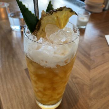 Manhatta - Always Money Cocktail - Blend of Rums, Cold Brew, Pineapple, Banana, Cinnamon, and Almond - New American Near Me - New York, New York