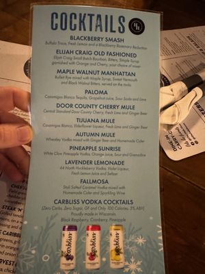 Menu photo 5 The Hale House Hales Corners, WI