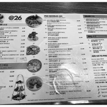 26 Viet Cafe - Menu. - Vietnamese Near Me - Pasadena, California 26 Viet Cafe - Menu. - Vietnamese Near Me - Pasadena, California