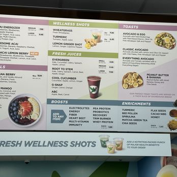 Robeks Fresh Juices & Smoothies - Menu - Juice Bars & Smoothies Near Me - Avondale, Arizona
