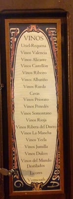 Menu photo 6 Casa Montaña Valencia, V Menu photo 6 Casa Montaña Valencia, V