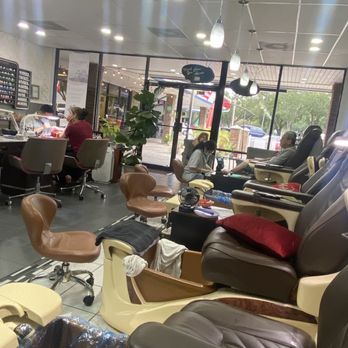 Sago Nails - Pedicure area - Nail Salons Near Me - Tampa, Florida