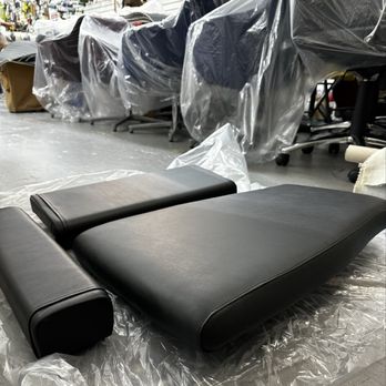 Gil's Design Upholstery - Gym equipment Cushions/ completed and delivered - Furniture Reupholstery Near Me - Miami, Florida Gil's Design Upholstery - Gym equipment Cushions/ completed and delivered - Furniture Reupholstery Near Me - Miami, Florida