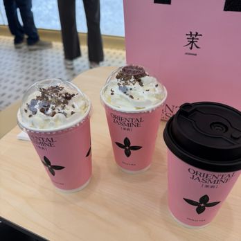 Molly Tea - Snowy jasmine, snowy peach oolong, and osmannthus - Coffee & Tea Near Me - Atlanta, Georgia